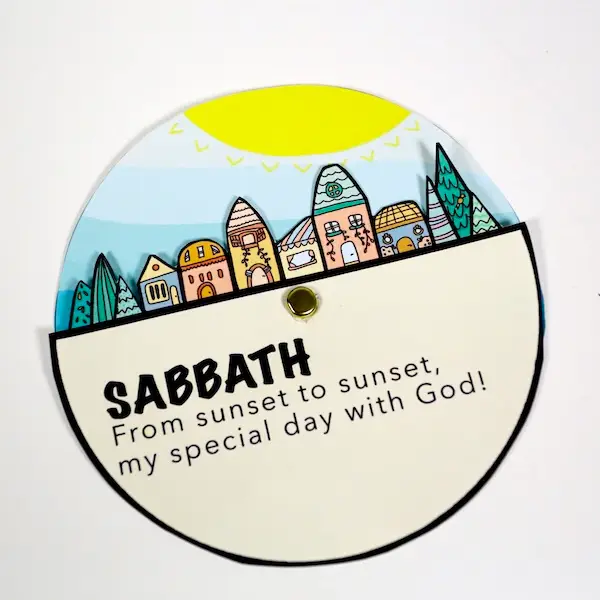 sabbath day craft for kids 1