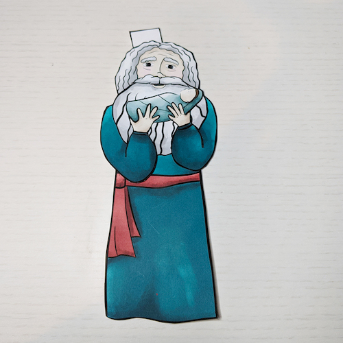 simeon bible craft for kids