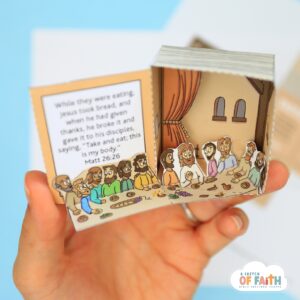 the last supper bible craft