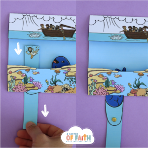 Jonah and the whale bible craft for kids