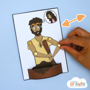 Jacob and Rachel Bible craft for kids