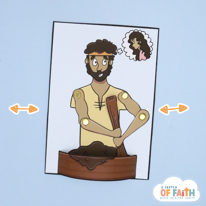 Jacob works for Rachel Bible Craft