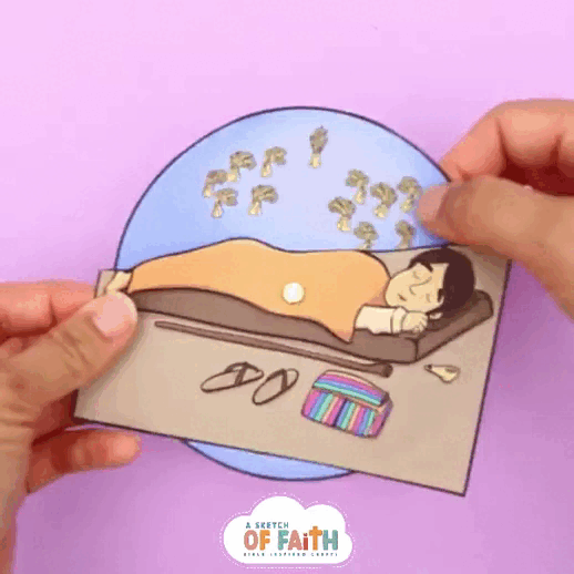 Joseph's Dreams easy bible craft for kids