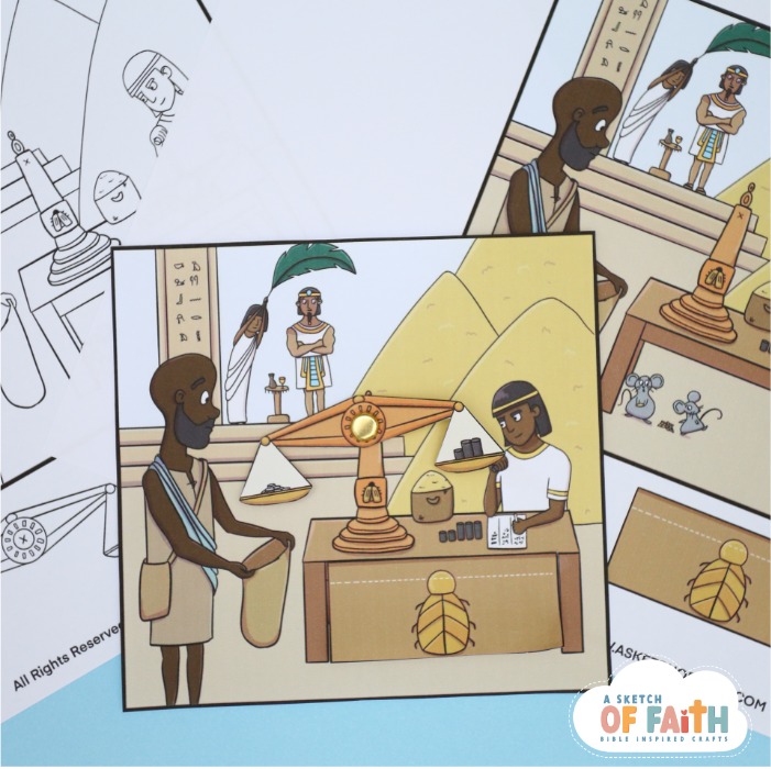 Joseph a new ruler in Egypt