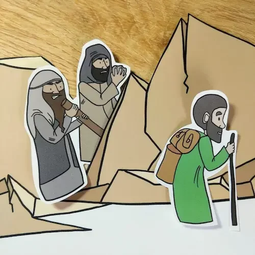 The good samaritan bible craft for kids
