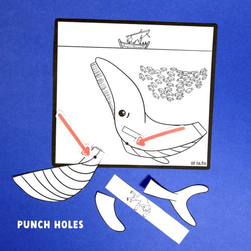 Jonah and the whale craft