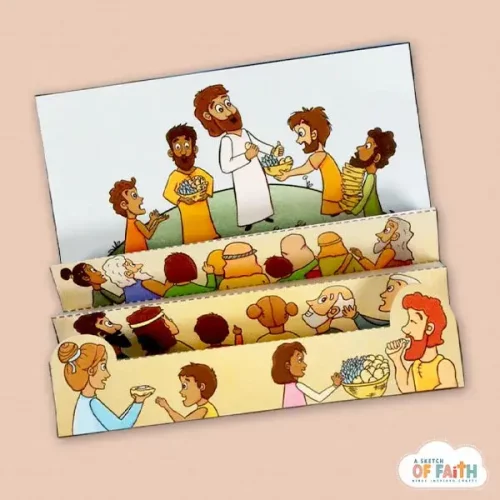 Jesus feeds the 5000 loaves and fish craft 1.jog Jesus feeds the 5000 loaves and fish craft