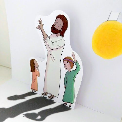 Jesus and children craft