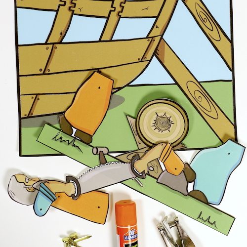 noah build the ark craft for kids fun