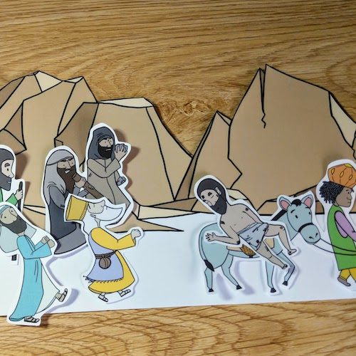 The good samaritan bible craft for kids easy